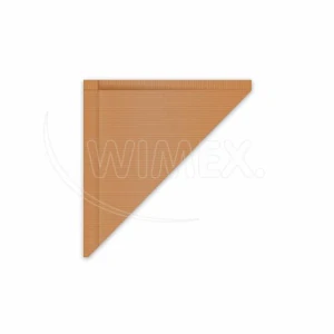 Papírový kornout,kraft, vázaný (PAP)(FSC Mix) 17x17 cm , 100g (70817.1 - 10D,P12) 100ks